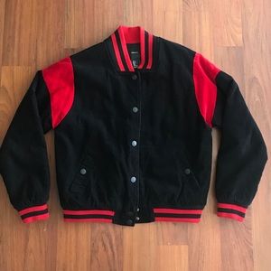 Forever 21 Corduroy Bomber Jacket
